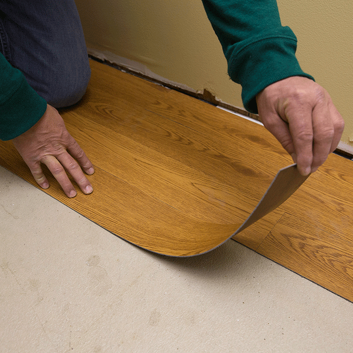 Can I stick Luxury Vinyl Planks to any floor?